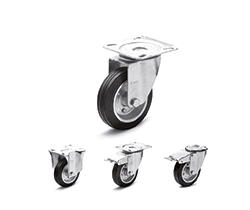 RE.E3-N-Castors with steel bracket